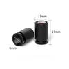 4 Pcs Car Tire Valve Stem Caps Dustproof Waterproof for Toyota GR Racing Yaris 86 Corolla Hilux Supra C-HR Exterior Accessories