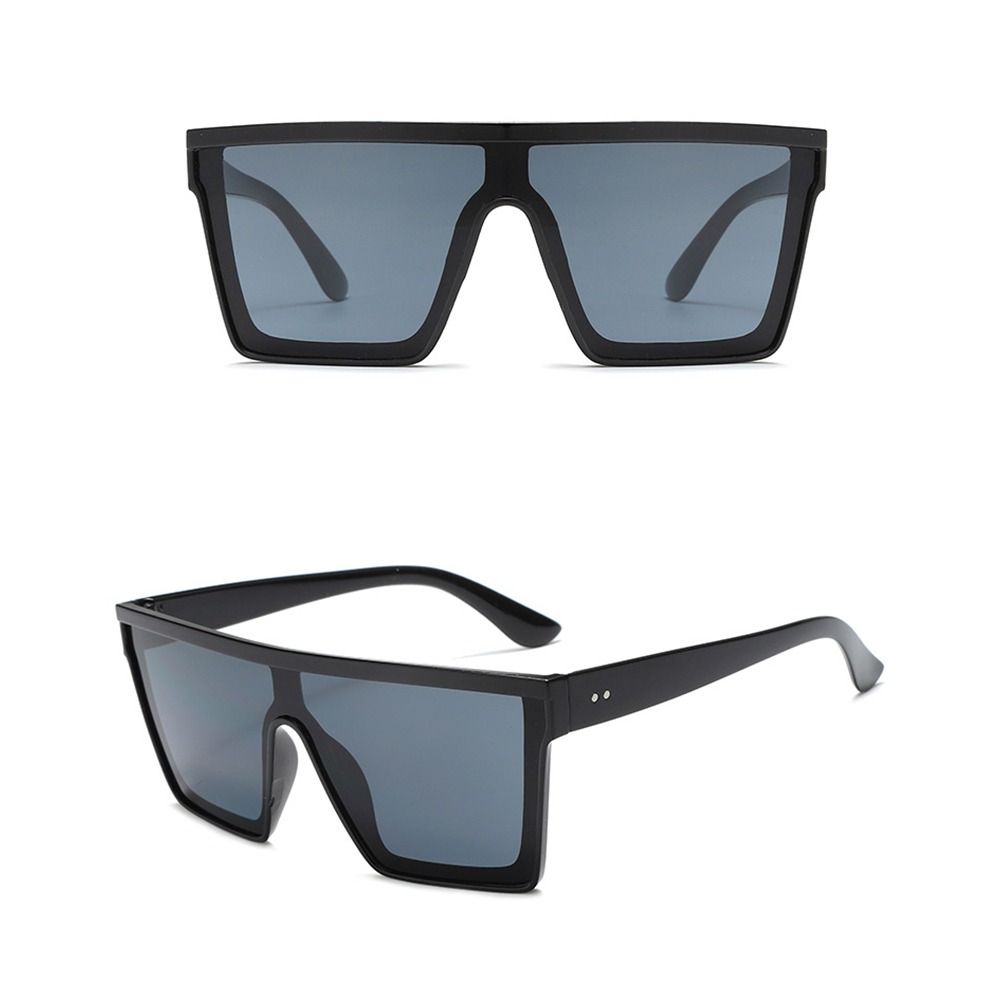 1PC Fashion Oversized Sunglasses UV400 Protection Big Frame Shades Eyewear for Women Men