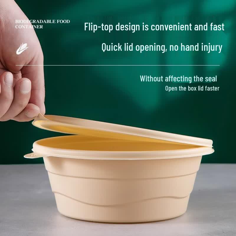 Bozhen Jiangchu Eco-Friendly Degradable Rice Husk Lunch Boxes