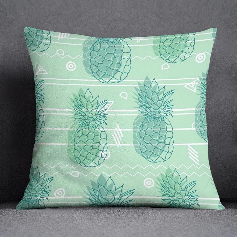 Mint Green Fresh Pillow Gift Home Office Decoration Bedroom Sofa Car Cushion Cover case