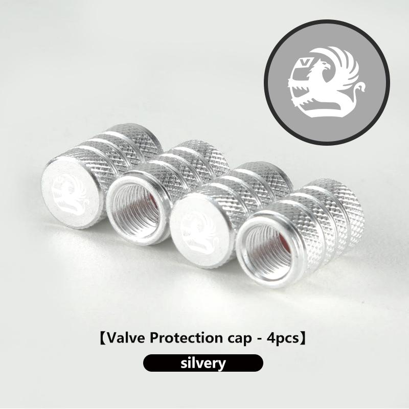 

4pcs Car Wheel Tire Valve Caps Tyre Stem Airdust Waterproof For Vauxhall Zafira Vectra Vivaro Corsa D Astra G J H