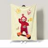 Teletubbies Knee Blanket Throw Sofa Blankets Characters Thermal Blankets for Bed Blanket 150cm X 200cm Home and Decoration Nap &