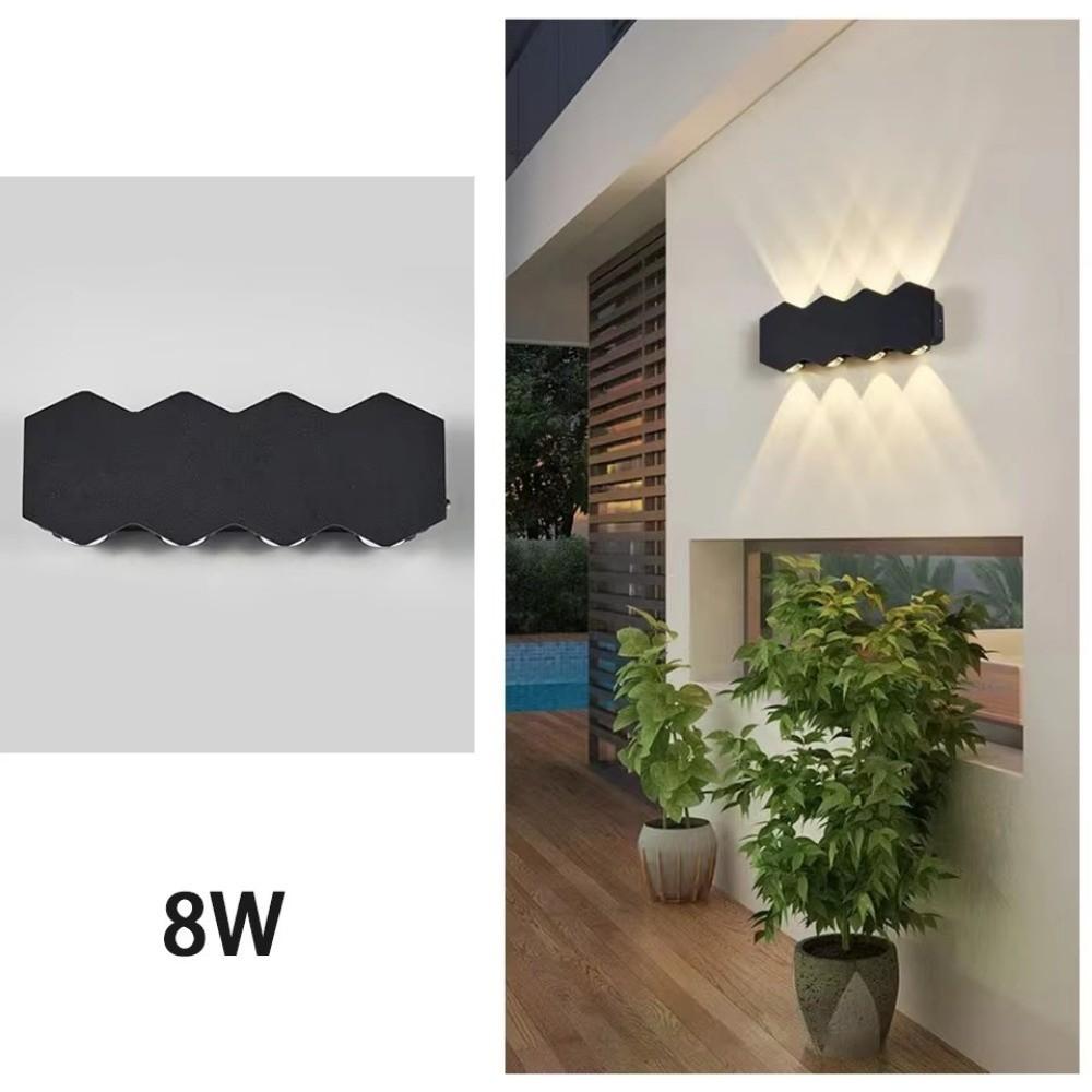 Energy Saving Outdoor Wall Lamp 4W 6W 8W Garden Sconce Lights Nordic LED Wall Light Living Room