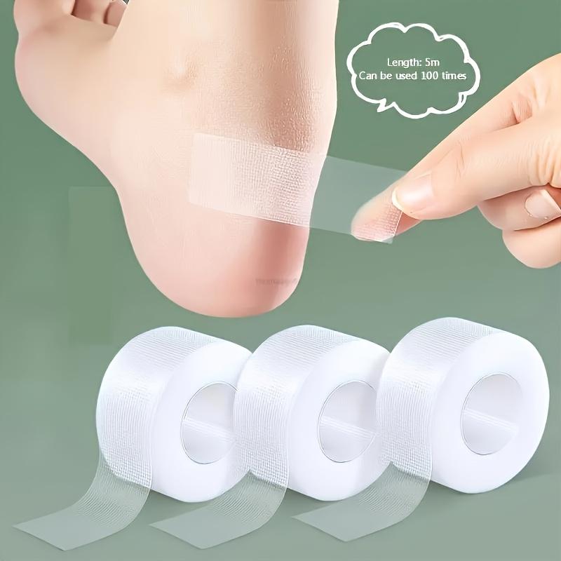 3 Roll Of Invisible Anti-friction Tape, Clear Breathable Waterproof, Can Be Cut Freely, Suitable For Toe/finger Heel, Protect