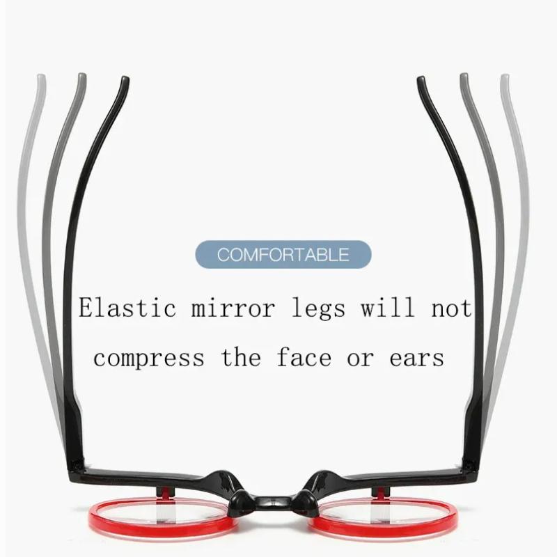 Vintage Single Piece Flip Reading Glasses Men Hyperopia Eyewear Women Fashion Makeup Reading Eyeglasses