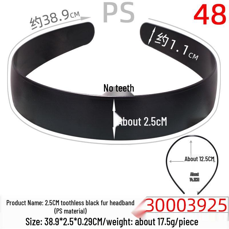 Unisex Invisible Sports Iron Headband - Korean Style Wave Hair Clip.