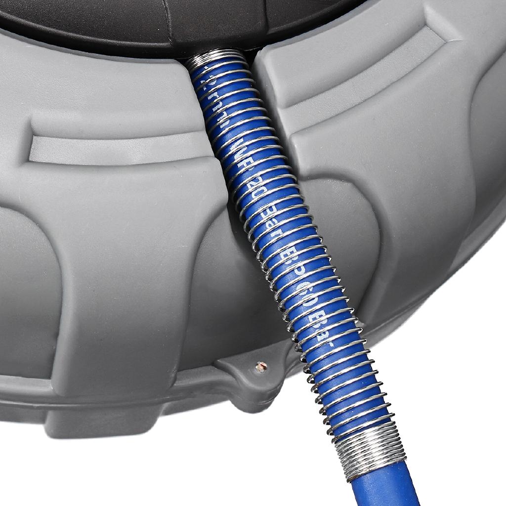 Auto Hose Reel Gas Drum With PU Clip Yarn Auto Repair Pneumatic Tool Air Guns Steam Car Washer Clean Sprayer Wall Mounted 31X28cm