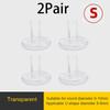 1 Par Parador de Salto Alto Antiderrapante Silicone Protetores de Calcanhar Stiletto Cobertura para Dança Favor de Casamento Festa de Casamento Casamento