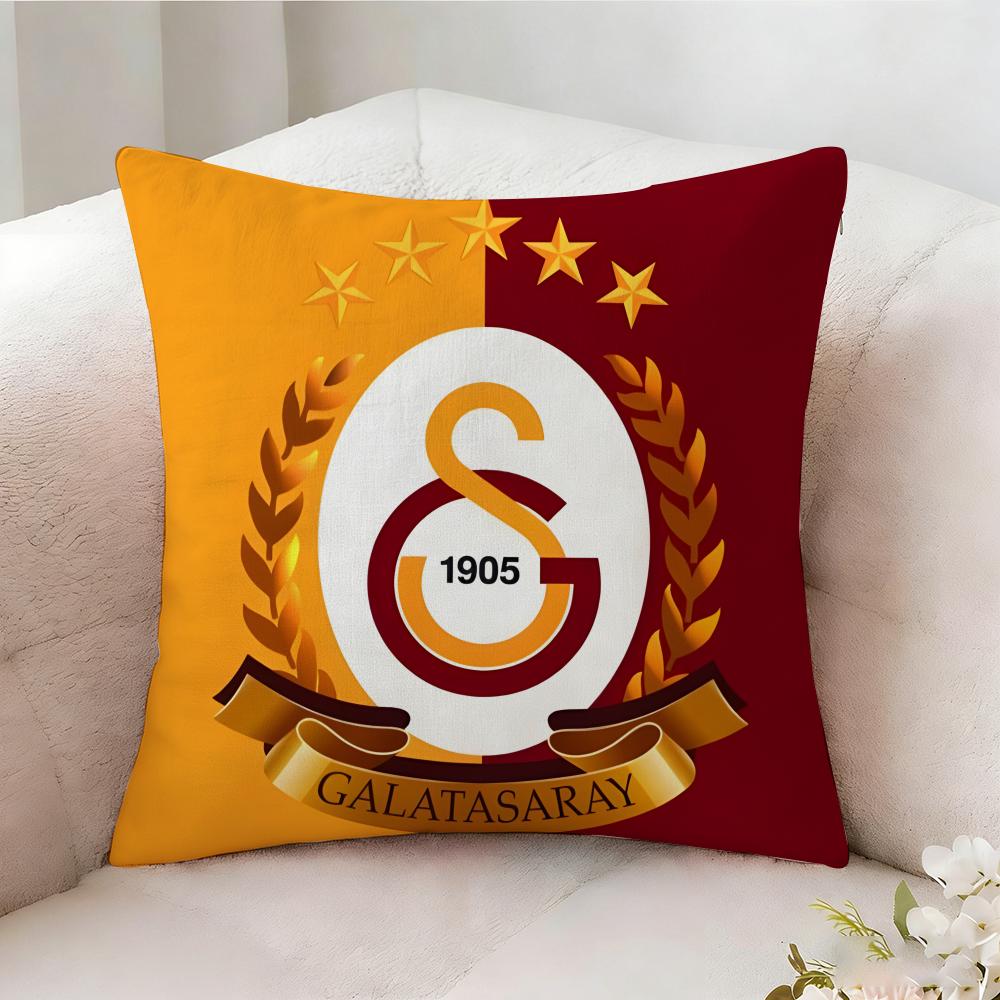 Housse de coussin Marque G-galatasarayS Housse de coussin, Imprimée recto-verso, Coussin de canapé, Oreiller de tête de lit 50x50cm