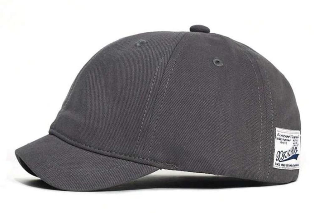 Sproutsy Short Brim Sun Short Brim Men's Cap, Protection, Casual, (Gray)