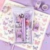 7-in-1 Stationery Set Complete Stationery Ballpoint Pen Practical Gel Pen  School Supplies