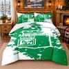 Atl Tico Nacional Pattern Bedding 3Pcs Set Bed Sheet And Pillowcases For Indoor Bedroom