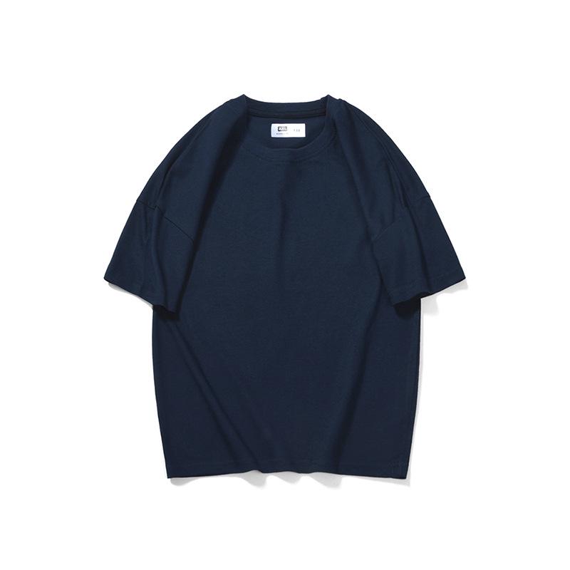 Новая летняя однотонная футболка с короткими рукавами для мальчиков средние и большие размеры 160 cm 980₽