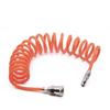 PU High-Pressure Telescopic Spiral Air Hose for Compressor, 8x5mm, 12x8mm