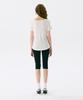 JUNEJUNE SPACE Henry Neck Half T_White
