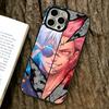 Etui na telefon Sukuna do iPhone 17,16,15,14,13,12,11 Plus,Pro Max,XS,Kolorowe posrebrzane wewnętrzne etui