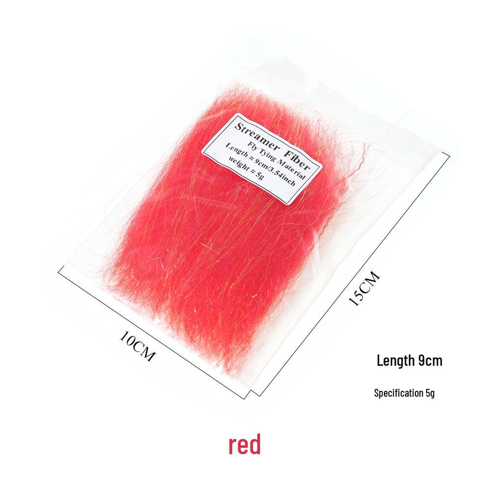 Combed Ice Silk Fiber Fly Fishing Jig Head & Nymph Tying Material