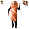Halloween Adult Funny Bread Costume Party Show Costume