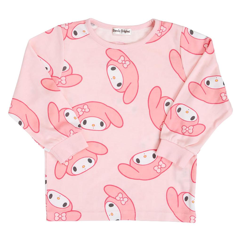 Sanrio Kids' Long Sleeve Pajamas, My Melody, 110cm, 963496