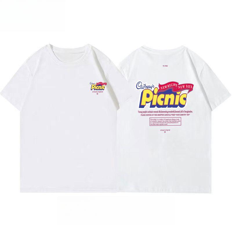 

Футболка из хлопка с коротким рукавом, новая американская ретро-футболка High Street, модная повседневная универсальная свободная футболка с коротким рукавом для мужчин и женщин XXXXL белый