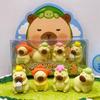 4Pcs Stationery Capybara Eraser Children Toys Eraser Cute Pencil Rubber