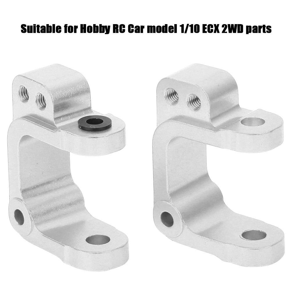 Aluminum Alloy Hub Knuckle Arm RC Accessory Fit for 1-10 ECX 2 Wheel Drive RC Car