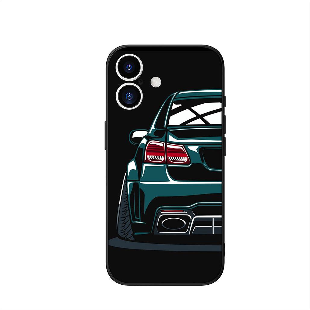Supercar Cartoon Super Car Taillights Case for Samsung Galaxy A07 A13 A12 A14 A23 A50 A51 A52 A53 A70 A71 A72 A04 Note 20 9 8 10 Galaxy A13 4G