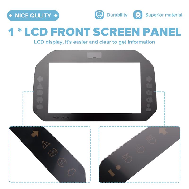Outer Front Glass Screen Panel LCD For BMW S1000RR S1000XR R1250R R1200GS R1250RS F900XR C400X F750GS F900R F850GS