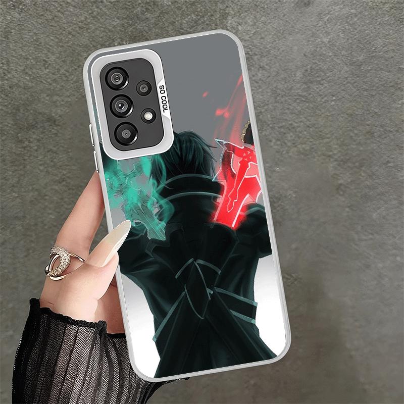 

Sword Art Online Kirito Shockproof Phone Case for Samsung A17 A16 A15 A14 A37 A57 A36 A56 A26 A35 A55 A25 A34 A54 A24 A13 A23 A3 Samsung A25