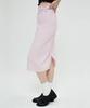 Sperone Woman Relaxed Seersucker Skirt (Light Pink)
