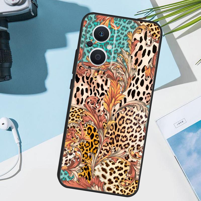 

Classic Leopard Tiger Cover For OPPO Reno 7 8 Lite 10 12 13 14 Pro 11 F 12F 13F 14F OPPO Find X8 X5 X6 X9 Pro Case OPPO Find X5