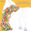 150/250cm Gold Wedding Arch Stand Party Decor Balloon Arch Frame Backdrop Holder Bendable Bracket With Water-Filled Base Home De
