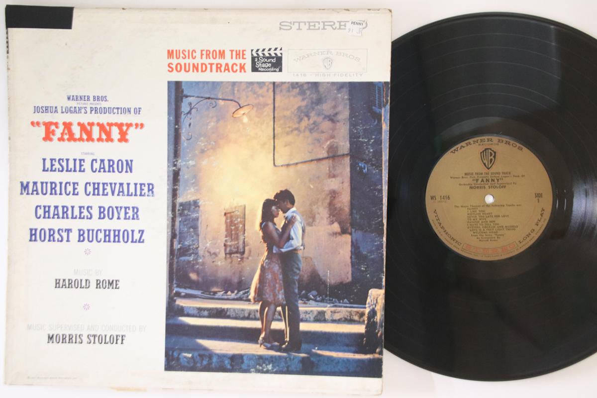 

LP Record HAROLD ROME - Fanny WS1416 WARNER BROS. 1961 US Soundtracks & Musicals Used
