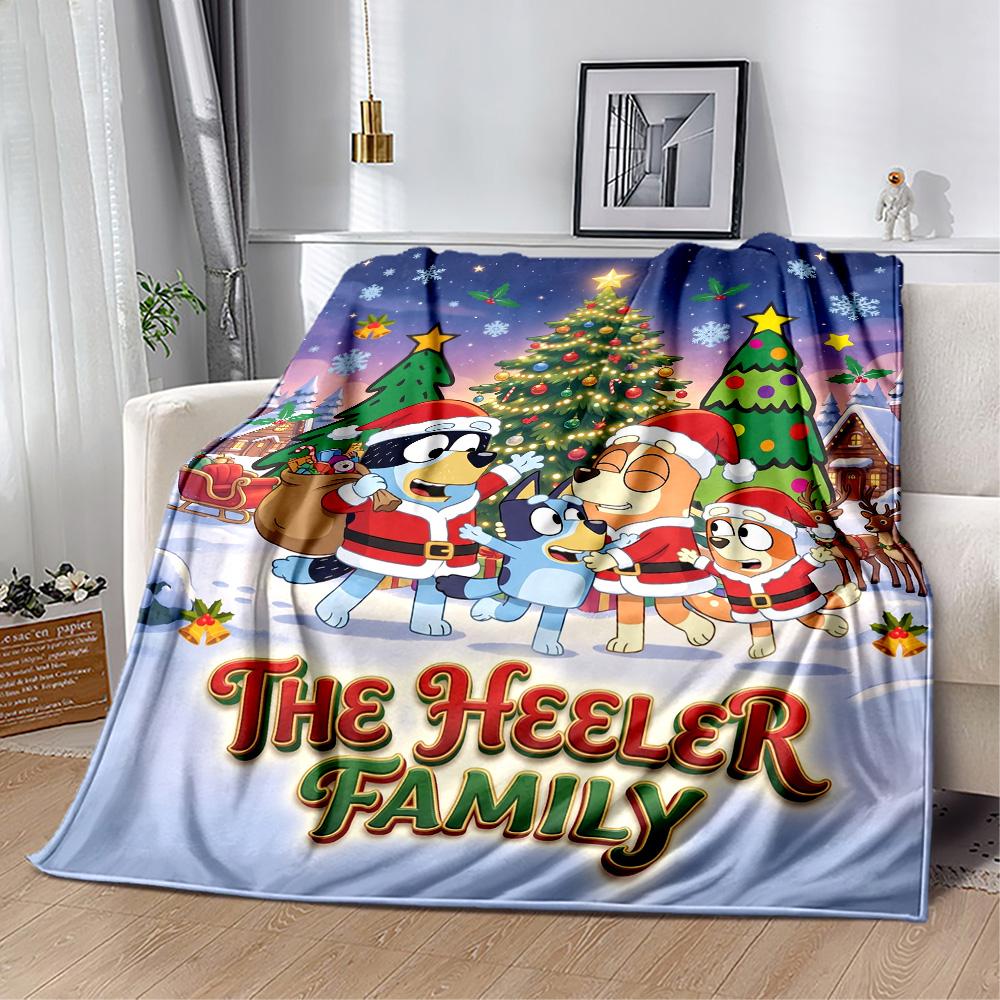 Christmas Friends Personalized Name Blanket Gift Personalized Blanket Comfortable Suitable for Couch Home Decor Livingroom Nap for All Occasions