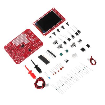 Digitales Oszilloskop-Set zum Selbermachen, Lernset im Taschenformat, DSO138mini Upgrade mit Acryl-Schutzgehäuse