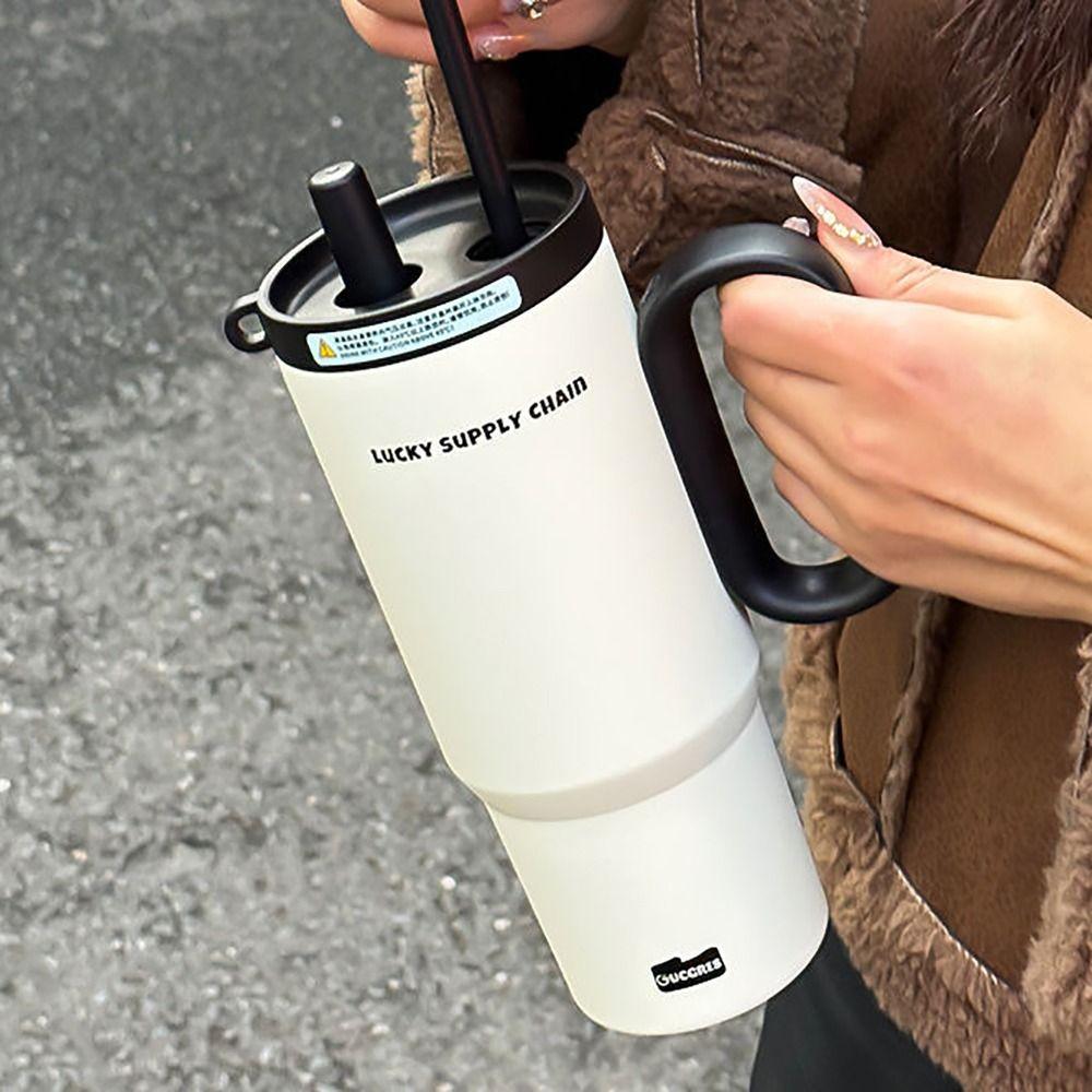 720ml Vacuum Cup Large Capacity Water Mug Creative Insulated Cup  Birthday Gift