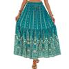 Gonna Swing da Donna Bohemien Vacanza a Vita Alta Gonna da Spiaggia