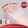 1Pairs Toe Separator Made of Silica Gel with Bunion Brace-Comfortable Foot Alignment Tool To Enhance Fitness Training Effect