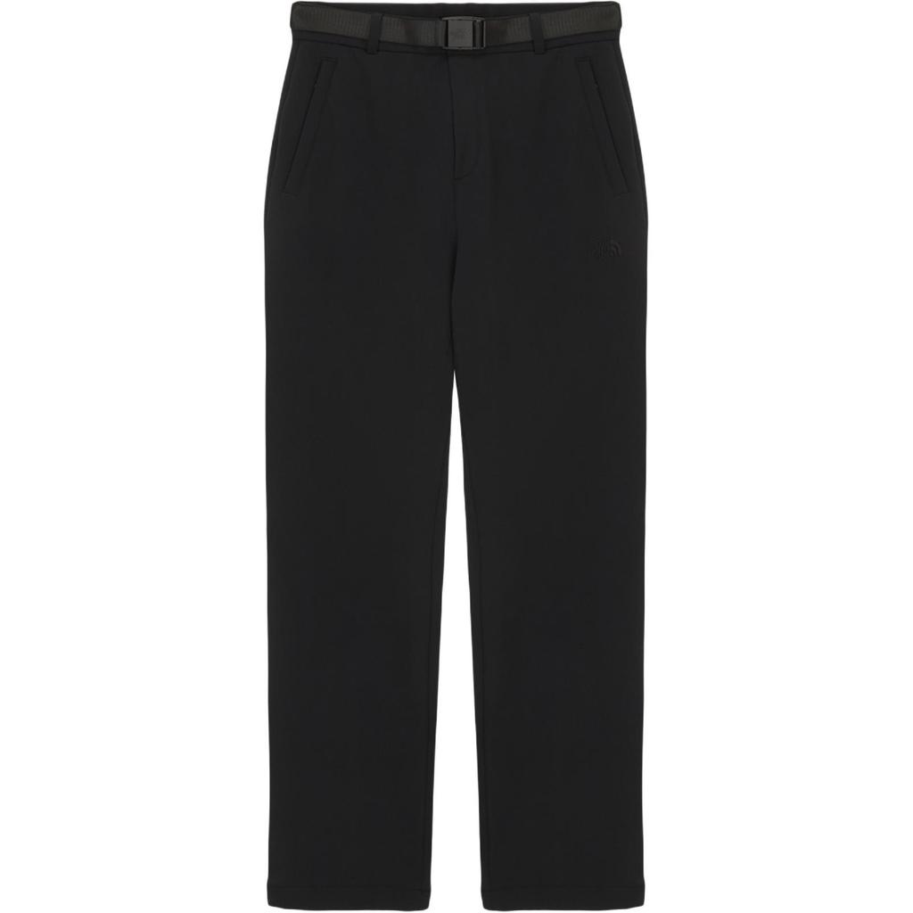The North Face Solid Color Warm Straight Leg Casual Pants Men bottoms Black NP6PR50A