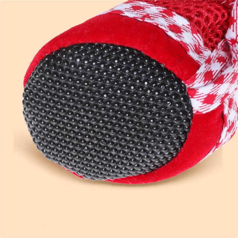 Pet Comfortable Shoes Set Permeable Dog Boot Comfortable Dog Booties Ensuring Safety and Comfort