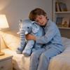 Plush Elephant Toy With Pp Cotton Filling For Kids Baby Sleep Comfort