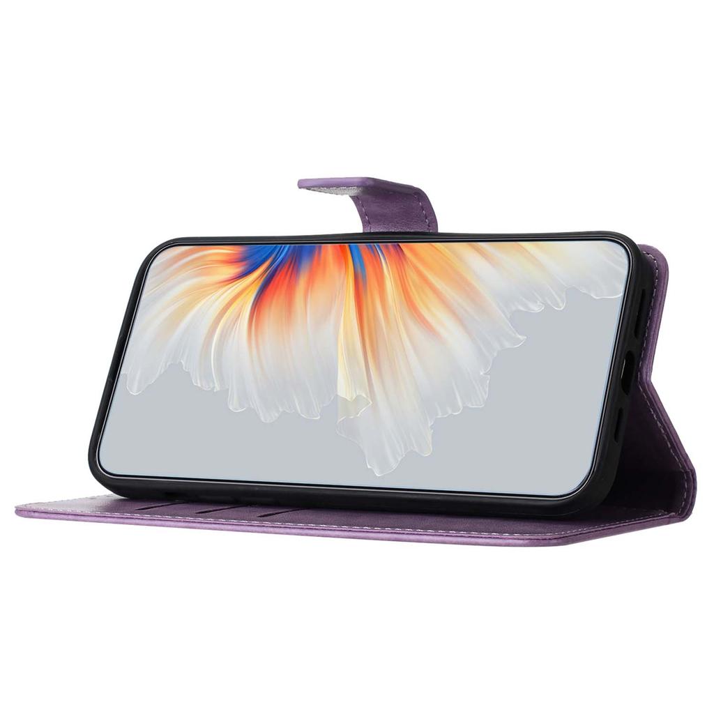 For Motorola Moto G86 5G Lommebokdeksel Glitter Anti-Rippe Lær Støtte Telefondeksel med Stropp