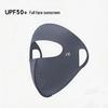 Women's Seamless Breathable Facekini: Full Face UV Protection Mask for Summer Sun Shielding