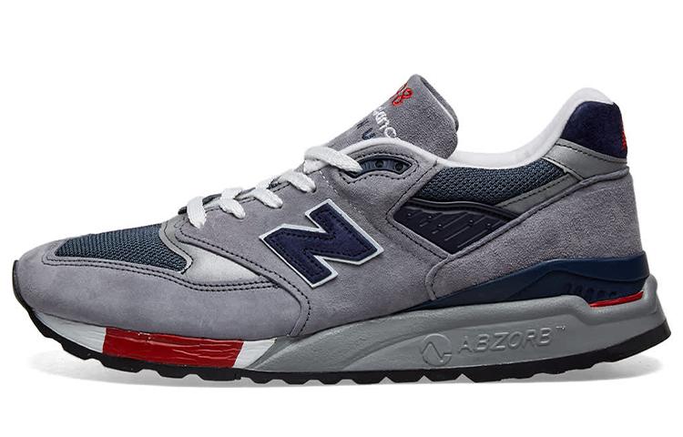 

998 New Balance Зроблено в США Сірий Синій Червоний M998GNR 46.5