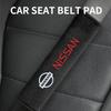 1/2Pcs Car Safety Belt Shoulder Cover Pad Plush Seat Belt Shoulder For Nissan X-trail Qashqai Note Juke Sentra Patrol Navara
