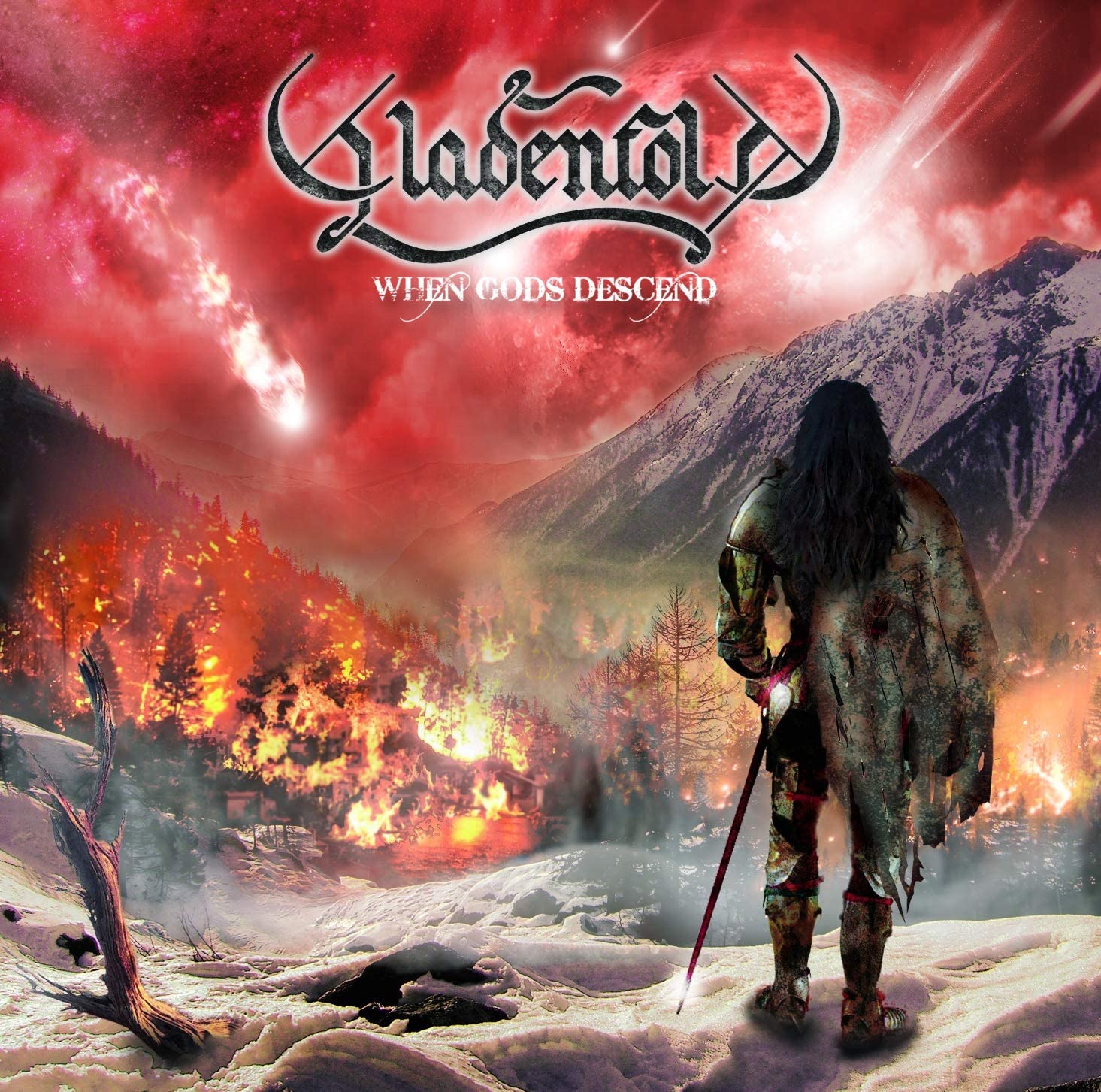 CD GLADENFOLD WHEN GODS DESCEND IUCP16303 Духовный Зверь 2019 Япония Obi Rock