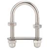 Marine U Bolts 316 Stainless Steel Mirror Polished Boat Accessories For Yacht M10x95x45mm