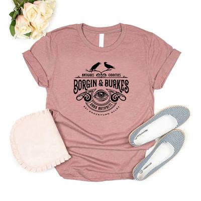 Borgin und Burkes Ungewöhnliche und Antike Zauberer-Artefakte T-Shirt Zauberer-Shirt Buch Lesen Magie T-Shirt Bücherwurm Shirts Tees Top