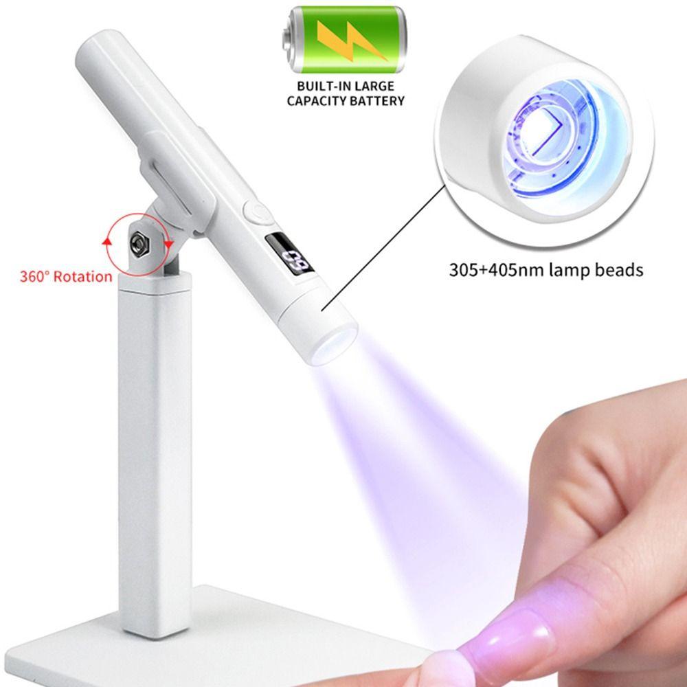 Quick Dry UV LED Nail Lamp USB Gel Polish Dryer Nails Art Tools Nail Dryer Stand Lamp  Salon Tools