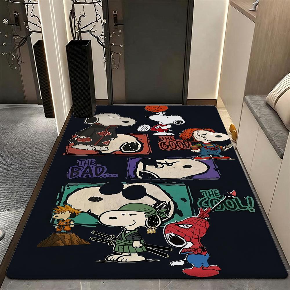 Snoopy Patriotic Parade Theme Rug Durable Stainresistant Easyclean Carpet For Kids Bedroom Play Area Home Party Decor Christmas Gift